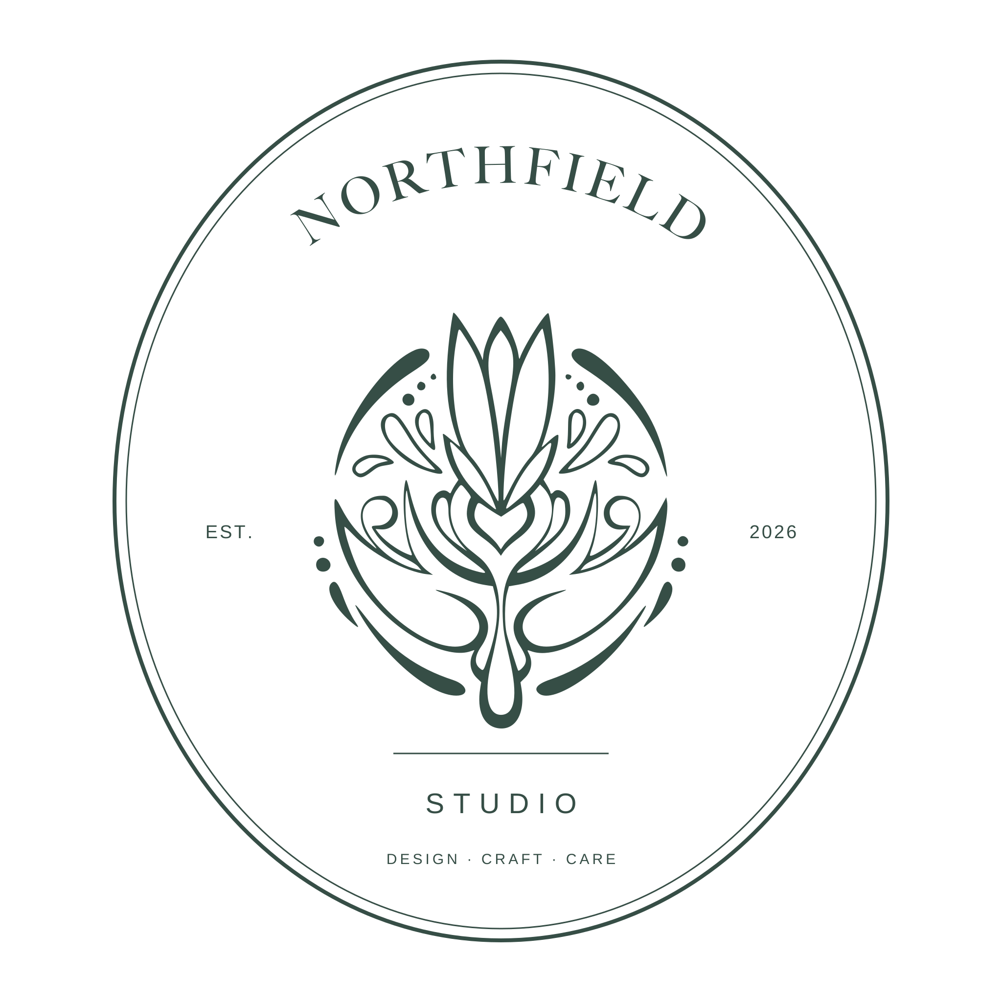 AI stamp maker example: Company seals · Northfield Studio